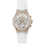 Guess Women’s Quartz White Silicone Strap White Dial 36mm Watch GW0257L2