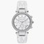 Michael Kors Women’s Quartz White Leather Strap White Dial 39 mm Watch MK7226