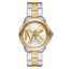 Michael Kors Women’s Quartz Two Tone Stainless Steel Silver Dial 40mm Watch MK7319