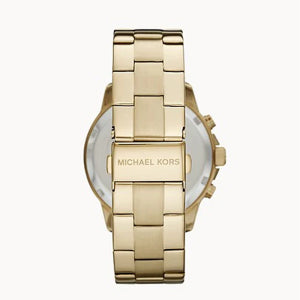 Michael Kors Men’s Quartz Gold Stainless Steel Gold Dial 42mm Watch MK5777