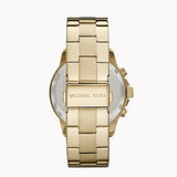 Michael Kors Men’s Quartz Gold Stainless Steel Gold Dial 42mm Watch MK5777