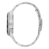 Guess Men’s Quartz Silver Stainless Steel Black Dial 45mm Watch GW0488G1