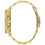 Guess Men’s Quartz Gold Stainless Steel Black Dial 46mm Watch GW0489G2