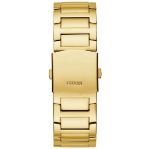 Guess Men’s Quartz Gold Stainless Steel Champagne Dial 48mm Watch GW0497G2