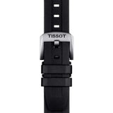 TISSOT Men’s Swiss Made Quartz Black Silicone Strap Black Dial 40mm Watch T120.410.27.051.00