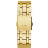 Guess Men’s Quartz Gold Stainless Steel Black Dial 44mm Watch GW0455G2