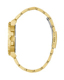 GOLD TONE CASE GOLD TONE STAINLESS STEEL WATCH