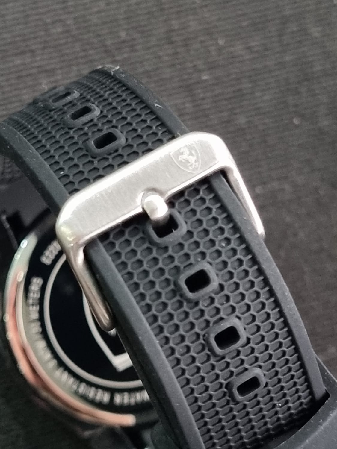 Ferrari Men's 0830245 REDREV Analog Display Quartz Black Watch