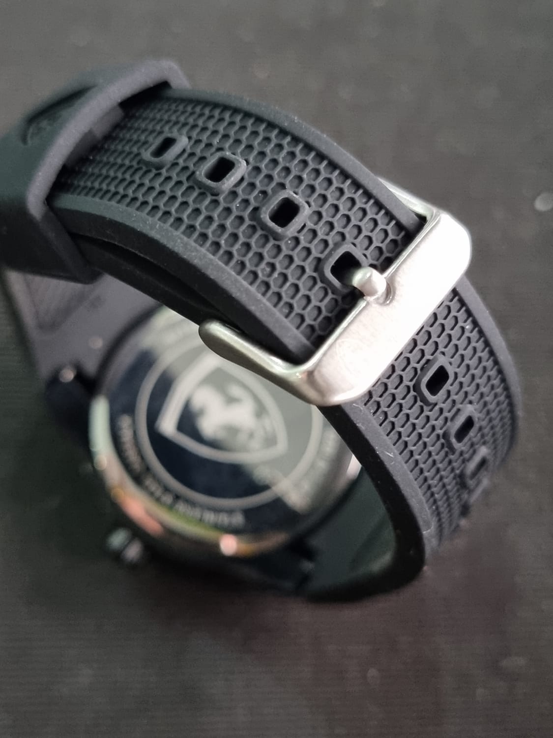 Ferrari Men's 0830245 REDREV Analog Display Quartz Black Watch