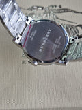 Burberry Men’s Stainless Steel Swiss Made Black Dial 38mm Watch BU9001
