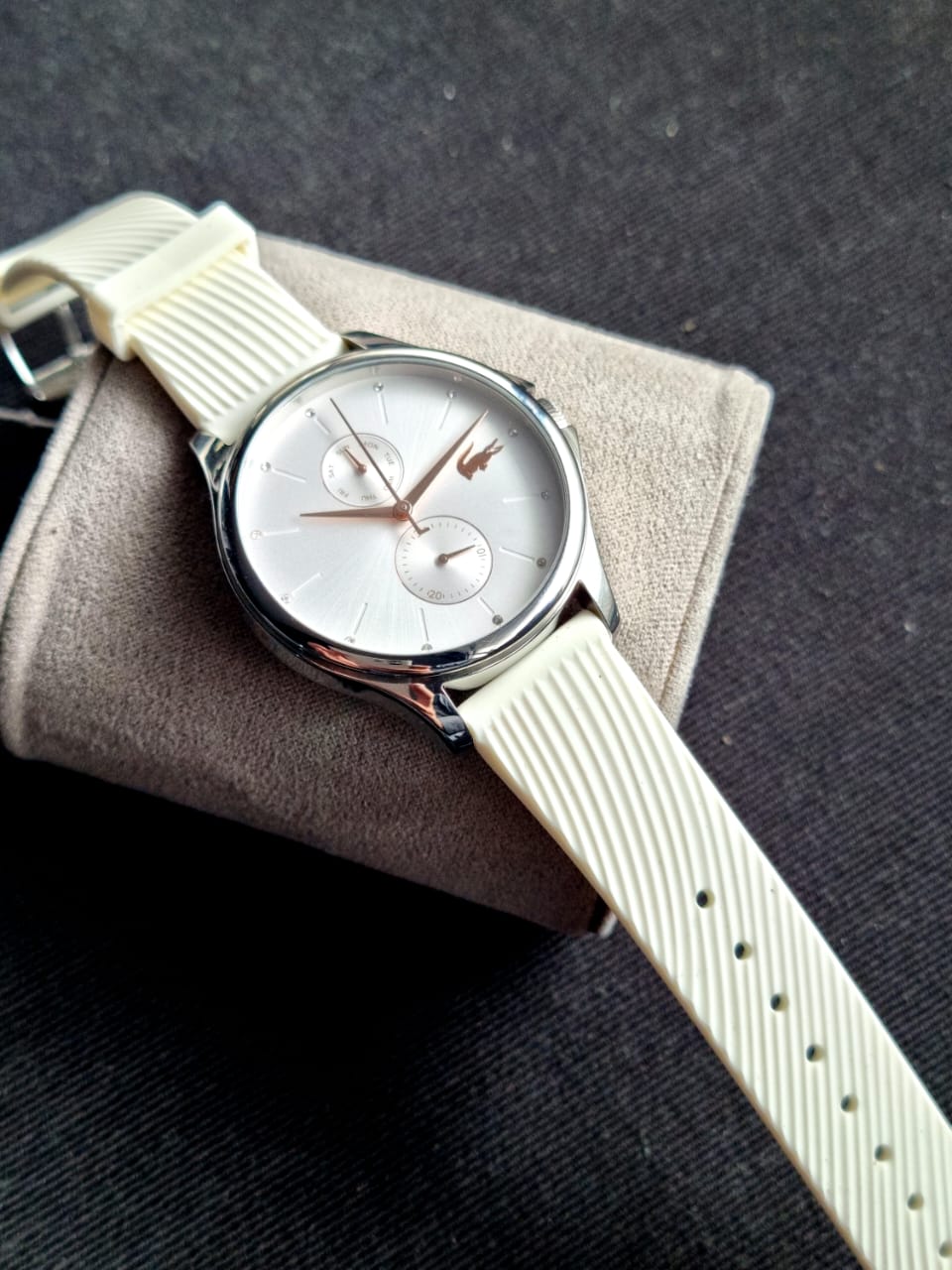 Lacoste Ladies Watch White Silicon Strap