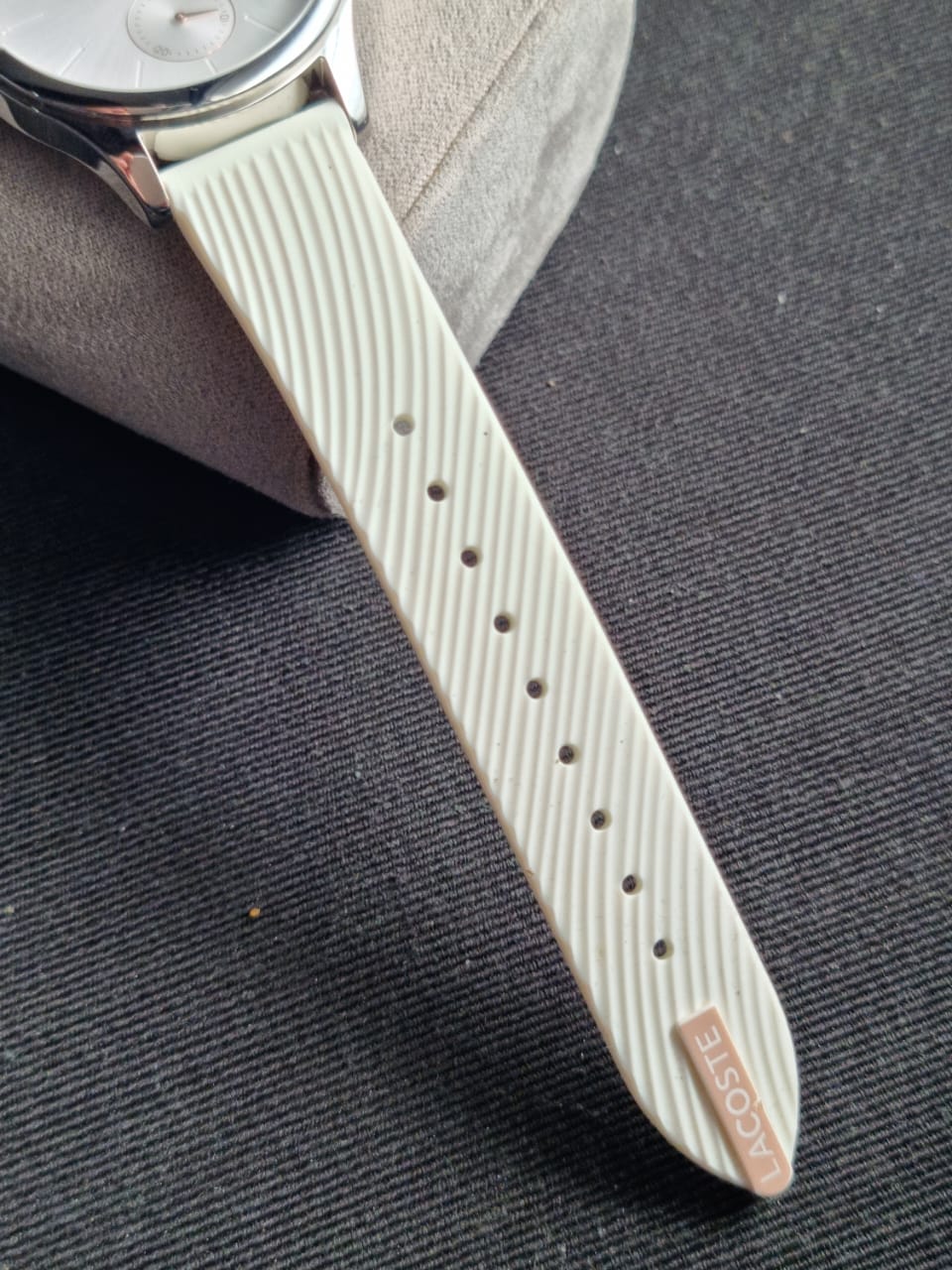 Lacoste Ladies Watch White Silicon Strap