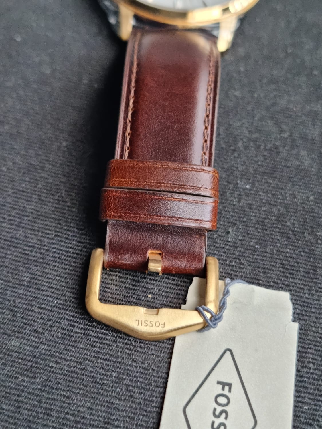 Fossil Men's FS5397 The Minimalist Analog Display Quartz Brown Watch