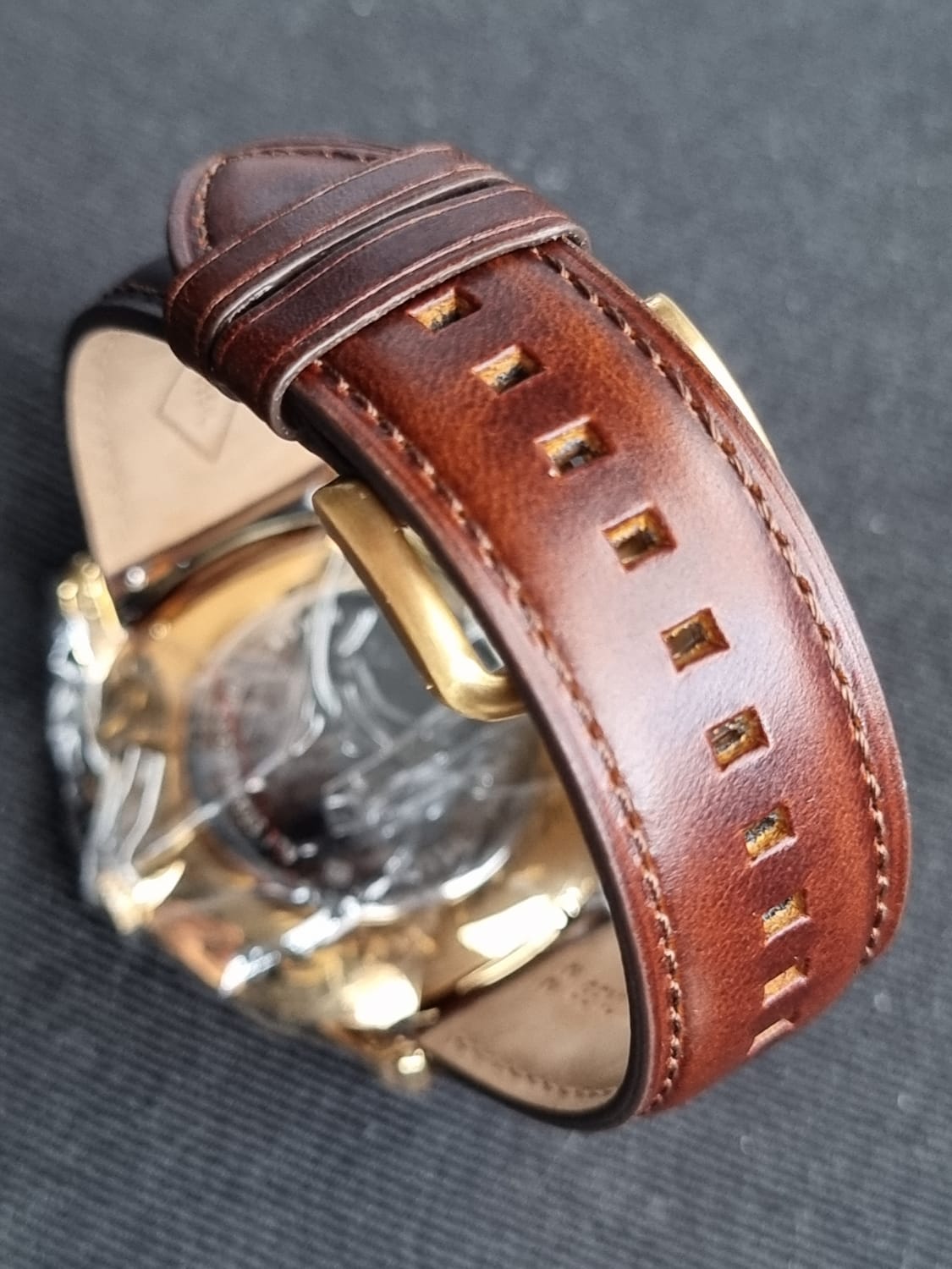 Fossil Men's FS5397 The Minimalist Analog Display Quartz Brown Watch