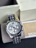 MICHAEL KORS Lexington Chronograph Silver Dial MEN's Watch MK8405