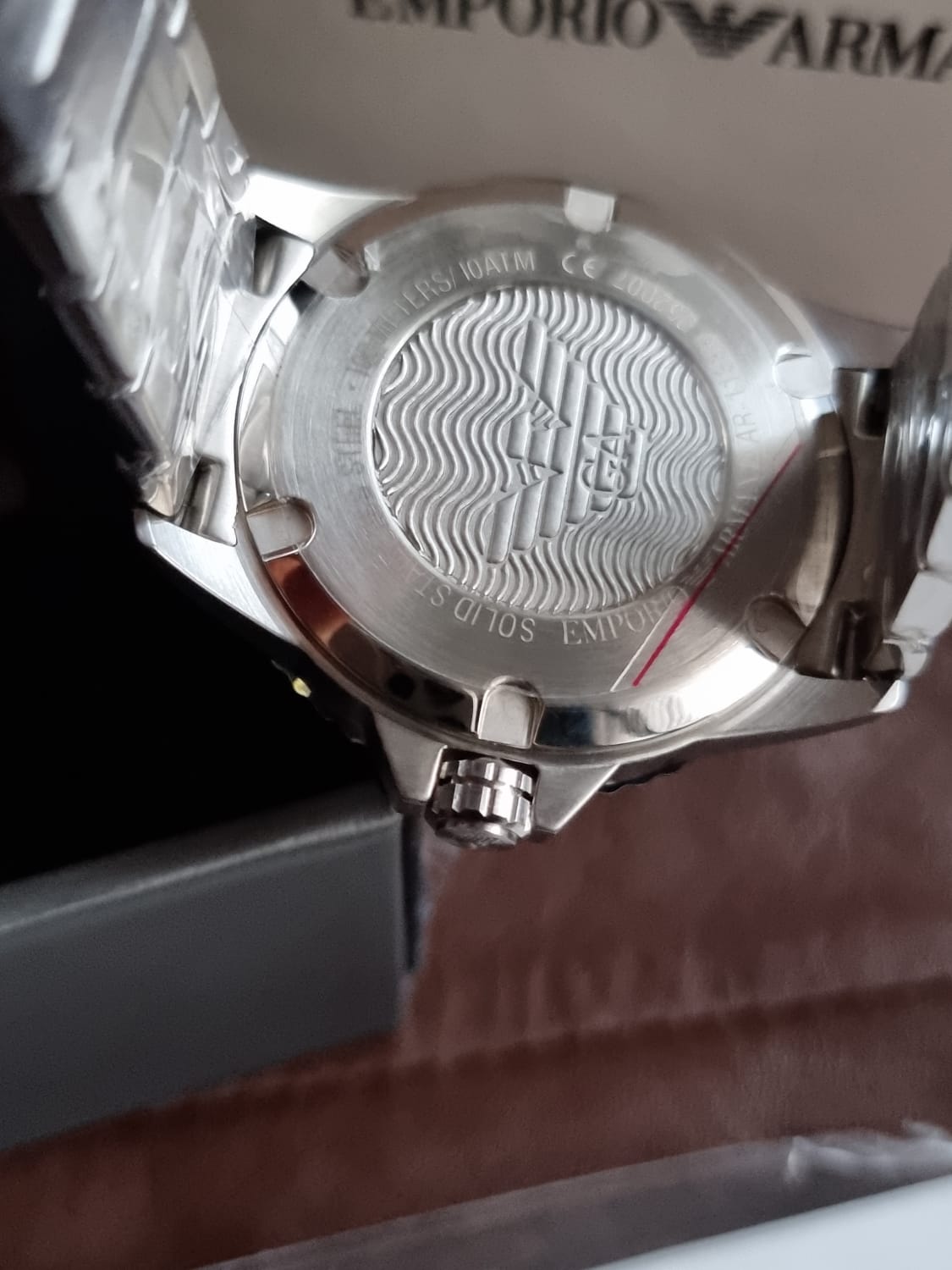 Emporio Armani Men’s Chronograph Quartz Stainless Steel Watch AR11338