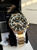 Emporio Armani Men's Chronograph, Stainless Steel Watch, 43mm case size AR11361