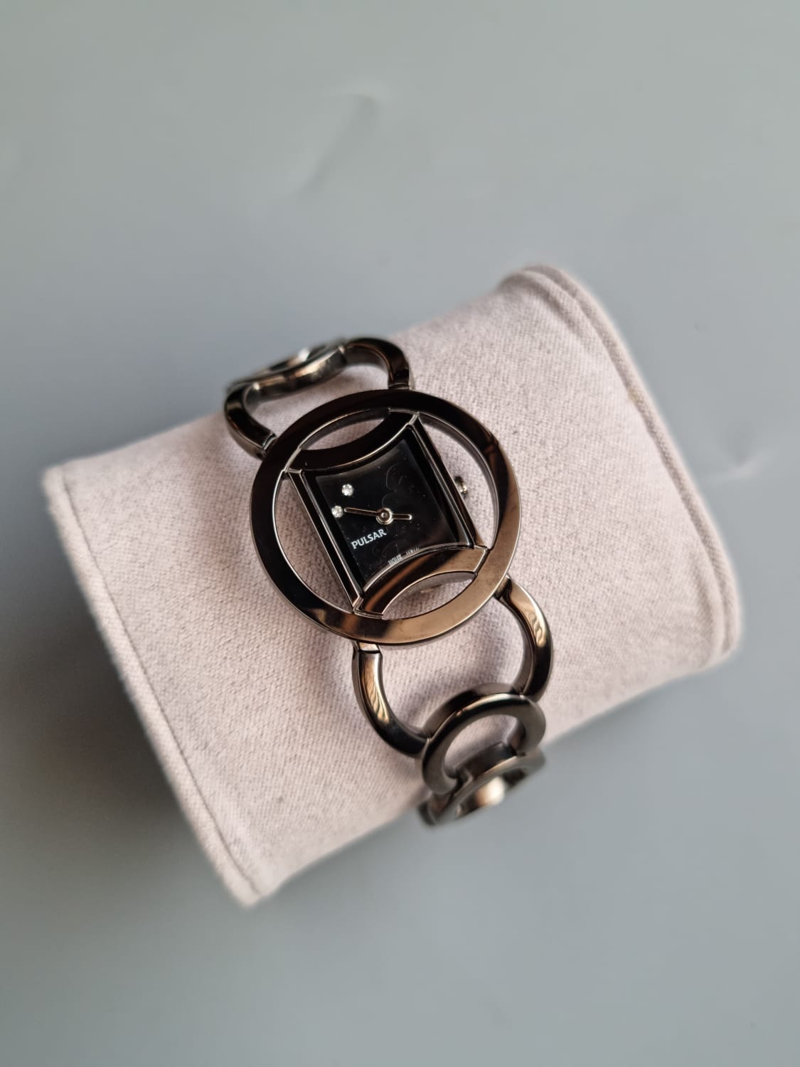 Pulsar Sub Brand Of Seiko Loop Chain Black