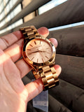 MICHAEL KORS Runway Rose Dial Rose Gold-tone Women's Watch MK3197