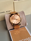MICHAEL KORS Runway Rose Dial Rose Gold-tone Women's Watch MK3197