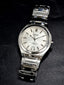 Lorus White dial 37mm Dial Size Silver Chain Quartz Watch