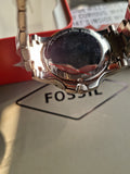 Fossil Black/Steel Bq1020 Stainless Steel