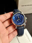 Emporio Armani Men’s Automatic Leather Strap Blue Dial 43mm Watch AR60030