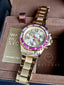 Michael Kors Everest Chronograph Quartz Champagne Dial Ladies Watch MK5871