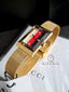 Gucci Women’s Quartz Stainless Steel Swiss Made Multi Color Dial 21mm Watch YA147410