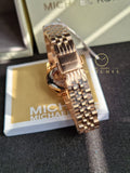 Michael Kors Women’s Quartz Stainless Steel White Dial 26mm Watch MK3230