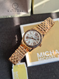 Michael Kors Women’s Quartz Stainless Steel White Dial 26mm Watch MK3230