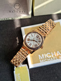 Michael Kors Women’s Quartz Stainless Steel White Dial 26mm Watch MK3230