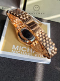 Michael Kors Women’s Quartz Stainless Steel White Dial 26mm Watch MK3230