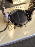 BURBERRY Chronograph Dark Grey Dial Black Ion-plated Men's Watch BU9354