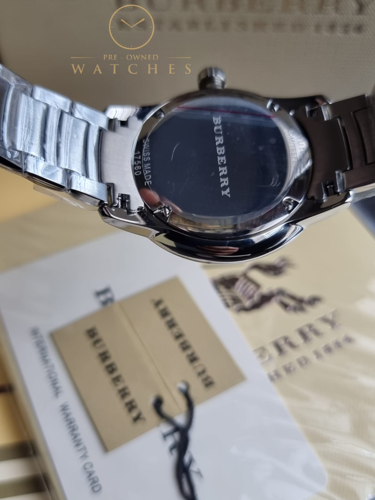 Burberry Men's Stainless Steel Bracelet Watch 40mm BU10007