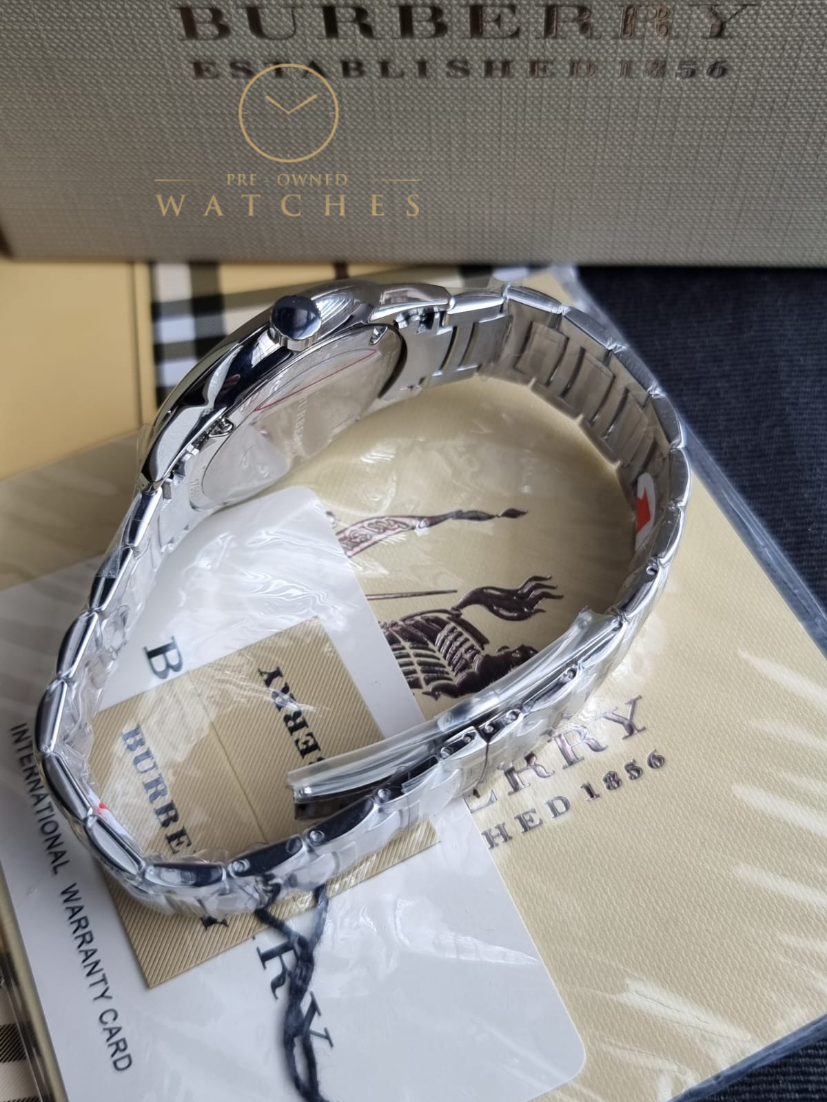 Burberry Men's Stainless Steel Bracelet Watch 40mm BU10007
