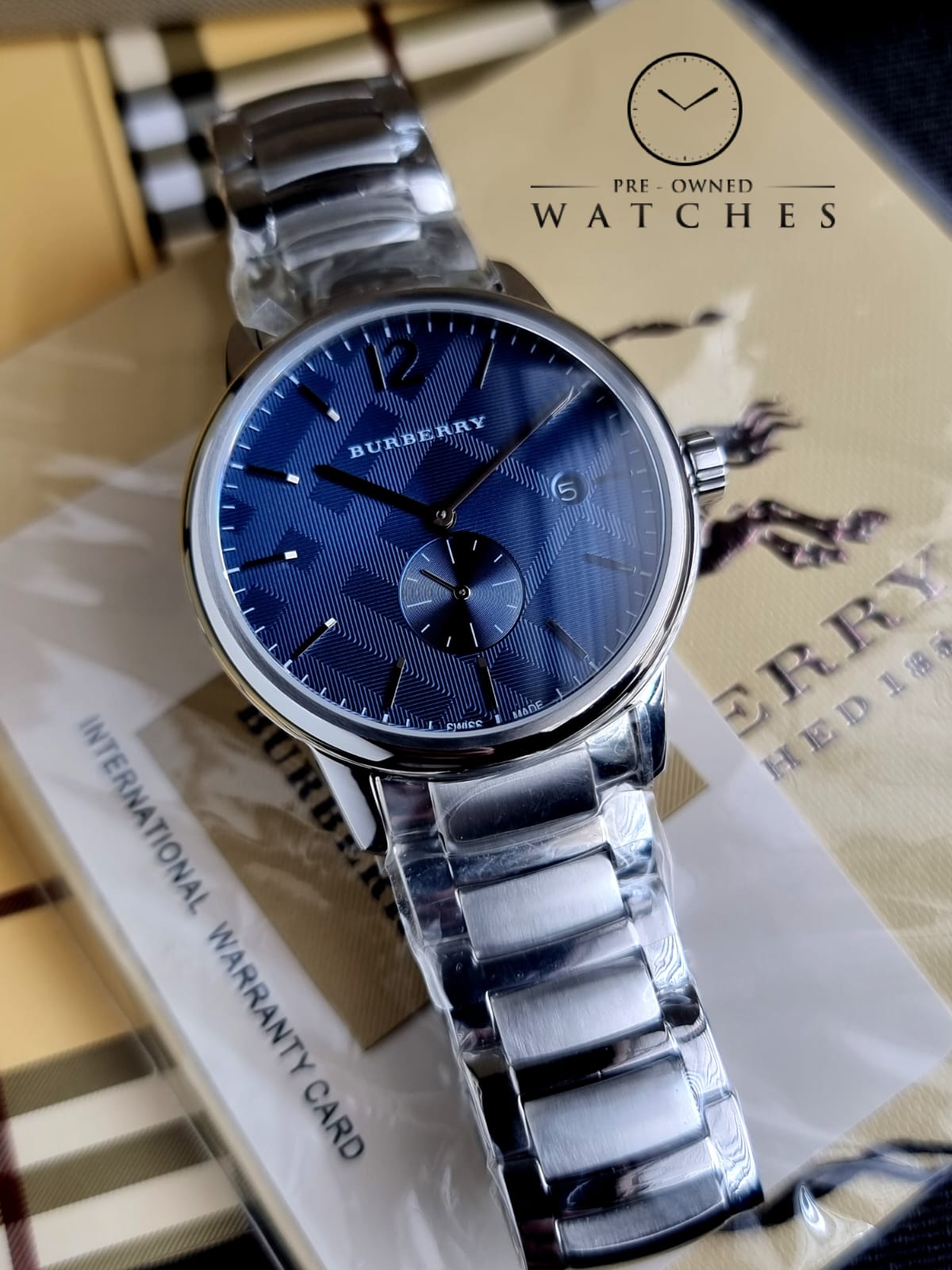 Burberry Men's Stainless Steel Bracelet Watch 40mm BU10007