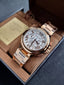 MICHAEL KORS Camille Chronograph White Dial Rose Gold-tone MK5757