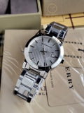 Burberry Men's BU9000 Large Check Stainless Steel Bracelet Watch