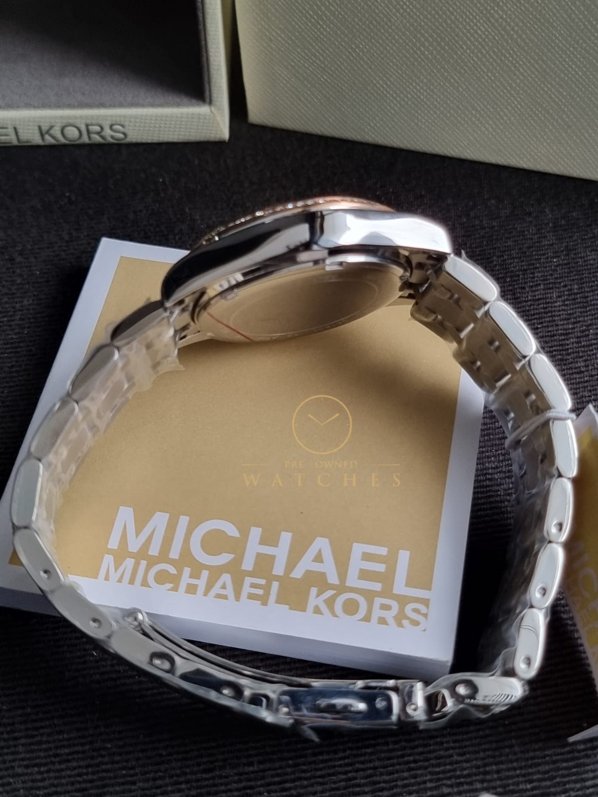 Michael Kors Women’s Quartz Stainless Steel Multi Colour Dial 34mm Watch MK6482
