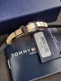 Tommy Hilfiger Men’s Quartz Black Silicone Strap Black Dial 44mm Watch 1791636