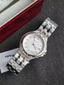 Yema Silver Chain White Dial Silver Casing Quartz Watch