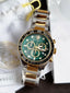 Versace Greca Dome VE6K00423 Men's Watch – Gold Tone, Round Dial, Quartz