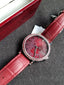 Versus Versace Red Dial Red Strap Ladies Watch