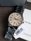 Emporio Armani Renato Grey Stainless Steel Brown Dial Men’s Watch – AR11120