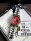 Gucci G-Timeless 29mm Silver Stainless Steel Burgundy Dial Swiss Quartz Ladies Watch – YA1265069
