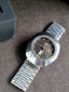 Rado DiaStar Black Dial Silver Stainless Steel Quartz Watch for Men 36mm – Swiss Made