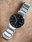 Rado Centrix Men's Watch R30927153 – 38mm Black Dial, Silver-Tone Stainless Steel
