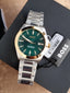 BOSS Strike 1514173 Olive Green Dial Two-Tone Stainless Steel Men's Quartz Watch