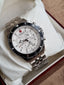 Swiss Military Hanowa Flagship Heritage Chronograph Men's Quartz Watch – 42mm Silver Dial & Stainless Steel Bracelet – SMWGI0007602